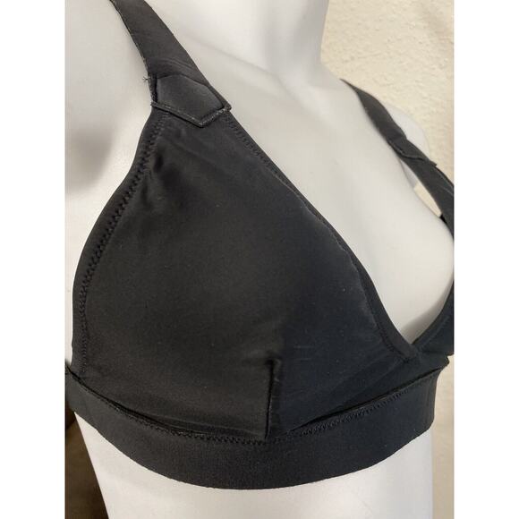 Pre-Owned ZAFUL FOREVER YOUNG 2 PIECE BIKINI SWIMSUIT SIZE Medium Black PADDED - Picture 10 of 11